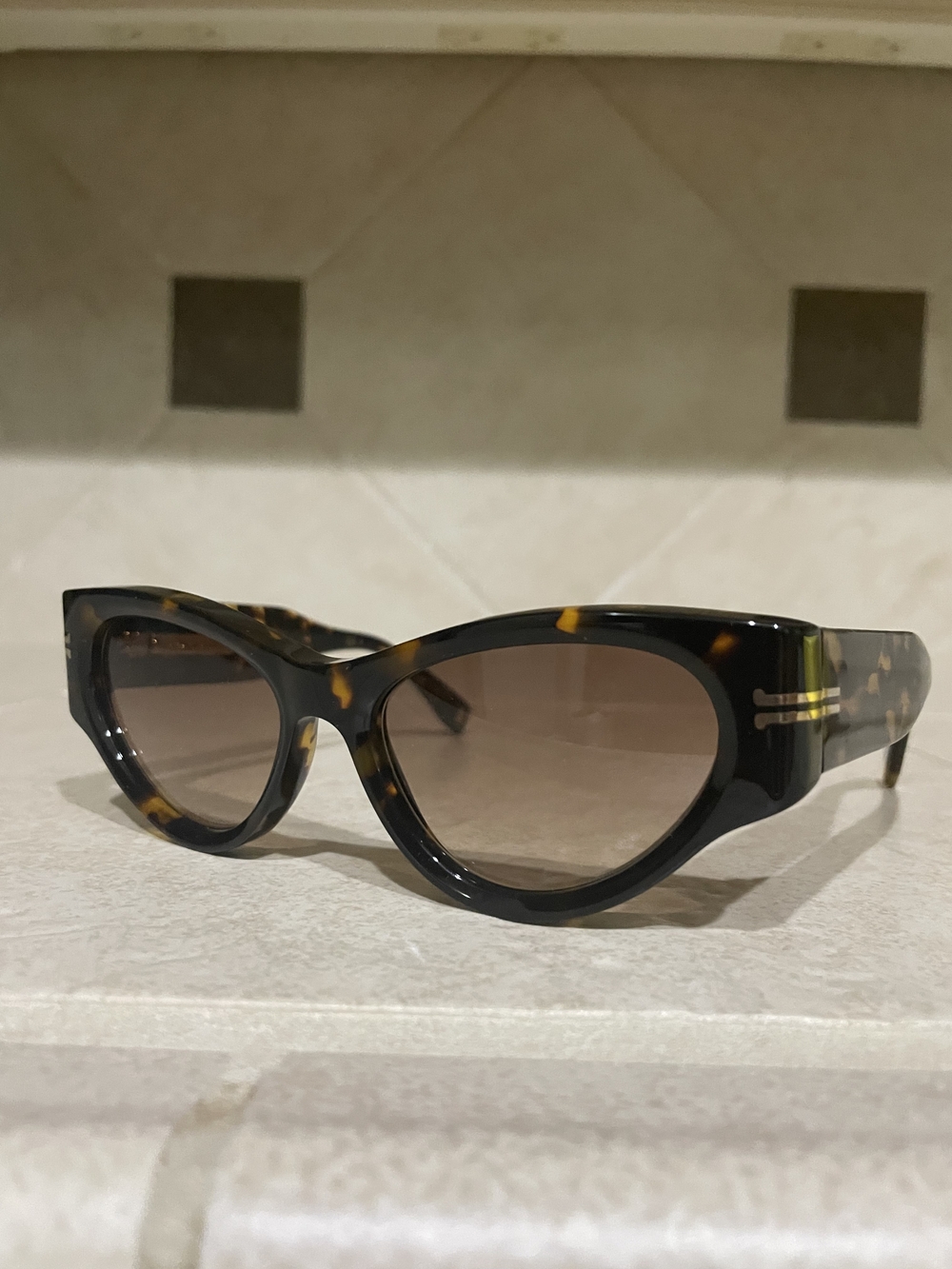 Marc Jacobs Tortoise Cat Eye Sunglasses
